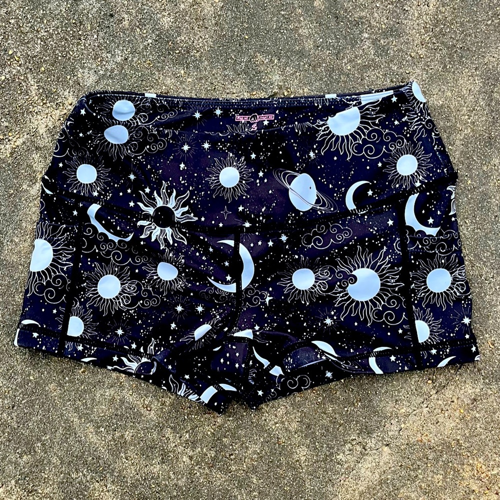 Feed Me Fight Me athletic shorts